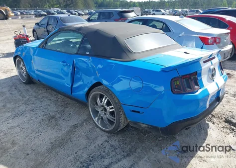 2011 Ford Mustang V6 Premium из США, поврежденный, VIN 1ZVBP8EM1B5100724